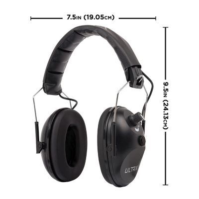 Image showing  Electronic Earmuff, Black