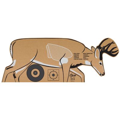 EZ Aim New Cardboard Deer Shooting Target, Folded
