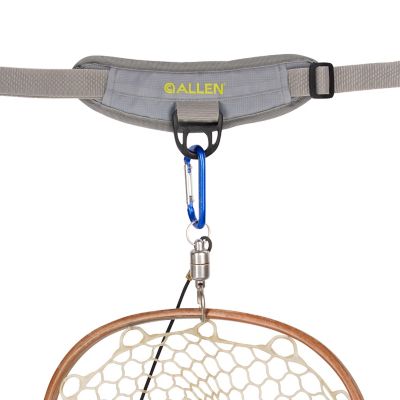 Image showing 6 th Allen Fall River Fly Fishing Chest pk., Fits up to 2 Tackle and Fly Boxes, Gray and Lime