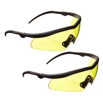 Allen Guardian Shooting Safety Glasses, ANSI Z87.1 Plus & CE Rated, 2 pk., Yellow