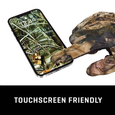 Image showing  Camo Spandex Gloves with Palm Dots By Allen, Mossy Oak Break-Up Country