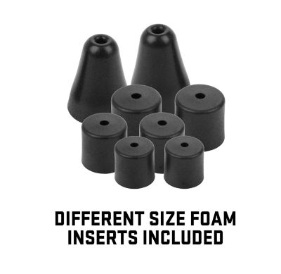 Image showing 8 th ULTRX Bionic Fuse Bluetooth Around the Neck Earbuds, Black