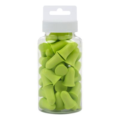 Image showing 8 th ULTRX Tapered Foam Ear Plugs, 25-Pairs / Jar, Lime