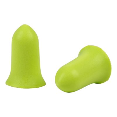 Image showing 9 th ULTRX Tapered Foam Ear Plugs, 25-Pairs / Jar, Lime