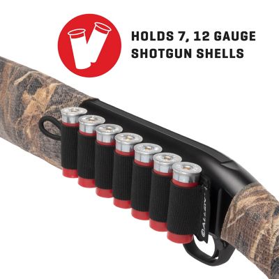 Image showing  New 12 Gauge Ammo Card, Holds 7 Rounds, Black