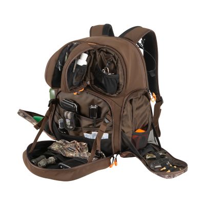 Image showing 7 th Allen Gear Fit Pursuit Bruiser Camo Treestand Hunting Backpack for Men and Women Rifle and Bow Carry Bag
