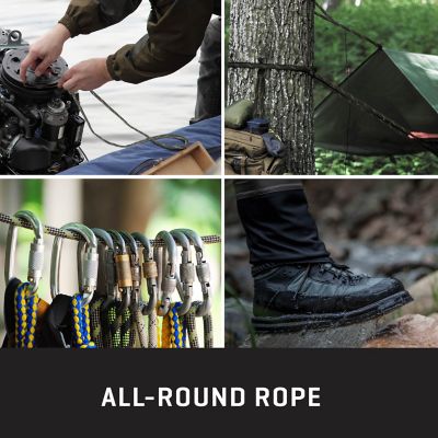 Image showing  All Around Outdoor Rope, 50 ft. 5/32 in. Rope, Camo