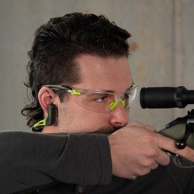 Image showing  Keen Safety Glasses, Youth, Lime Green