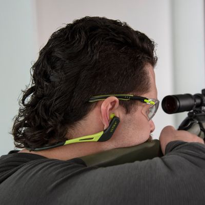 Image showing 5 th ULTRX Keen Safety Glasses, Youth, Lime Green