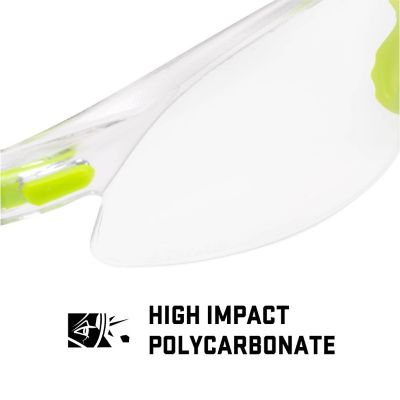 Image showing 7 th ULTRX Keen Safety Glasses, Youth, Lime Green
