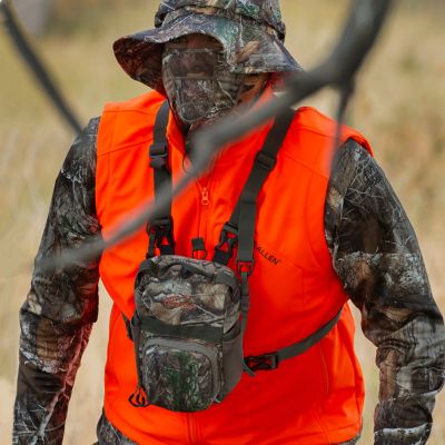 Image showing  Men's New Softshell Blaze Hunting Vest, Extra-Large, Blaze Orange