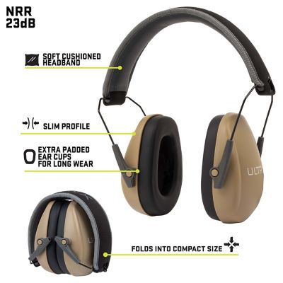 Image showing  Slim Profile Passive Earmuff, Taupe