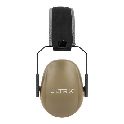 Image showing 8 th ULTRX Slim Profile Passive Earmuff, Taupe