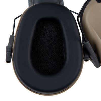 Image showing 9 th ULTRX Slim Profile Passive Earmuff, Taupe