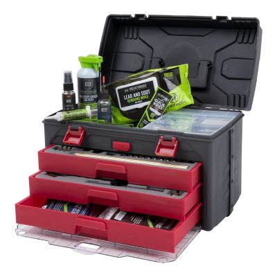 Image showing  Universal Gun Cleaning Kit Handgun, Rifle, and Shotgun Cleaner 66 pc. Gun Accessories for Men and Women