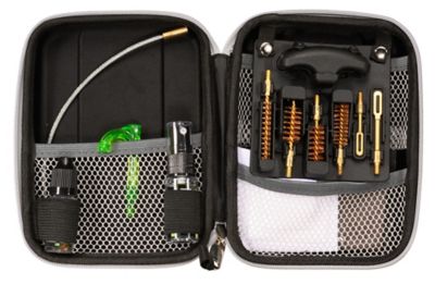 Image showing  Shield Series Cable Pull Through Cleaning Kit, .22 to .45 Caliber, Black and Gray