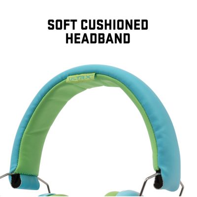 Image showing 5 th ULTRX Children ft.s Passive Hearing Earmuff, Light Blue