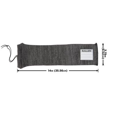 Image showing  14 in. Gun Sock with Writeable ID Label, 14 in. Handguns & Revolvers, 2 pk., Gray