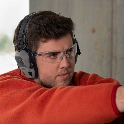 Image showing  Bionic Fuse Bluetooth Electronic Earmuff, Cement Gray