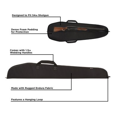 Image showing  54 in. Soft Durango Shotgun Case, Black