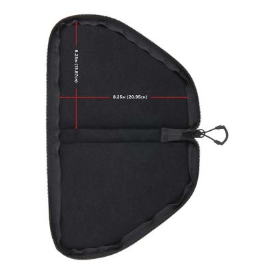 Image showing  Full-Size 8 in. Pistol Case, Gray