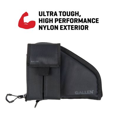 Image showing  Full-Size 8 in. Pistol Case, Gray