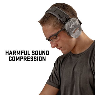 Image showing  Bionic Electronic Earmuff, Veil Tac Gray Camo