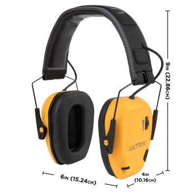 Image showing  Bionic Electronic Earmuff, Interstate Yellow