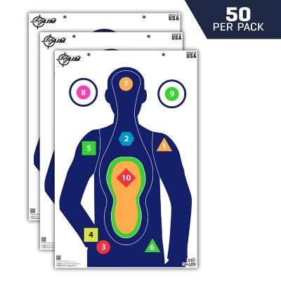 Image showing  New Command Silhouette Target, 23 x 35, 50 pk.