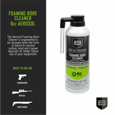 Image showing  New Aerosol Foaming Bore Cleaner, 6 oz., Clear