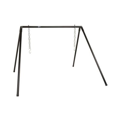 EZ Aim Custom Gong Target Hanging System, 48 in. L x 44 in. W x 33 in. H, Black