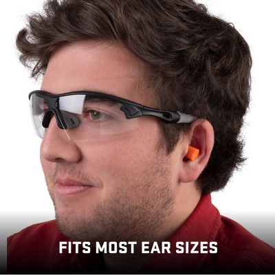 Image showing  Foam Ear Plugs, 50-Pairs / Bag, Orange