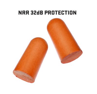 Image showing 6 th ULTRX Foam Ear Plugs, 50-Pairs / Bag, Orange