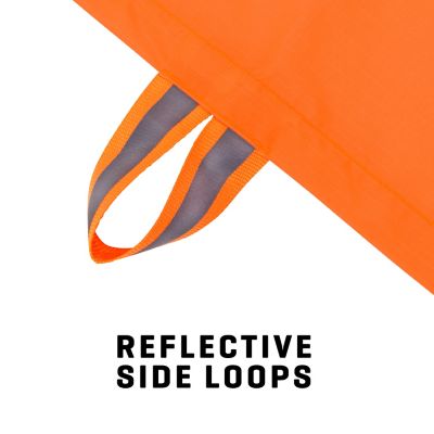 Image showing 6 th Allen New Backcountry Game Tarp, 4 ft. x 4 ft. 9, in. Blaze Orange