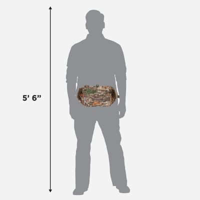 Image showing  Tundra Waist Hunting Pack with Handwarmer, Olive & Realtree Edge