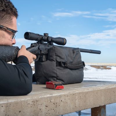 Image showing  Eliminator Filled Bench Shooting Rest/Bag, Gray