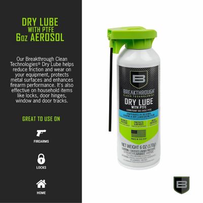 Image showing  New Aerosol Dry Lube, 6 oz., Clear
