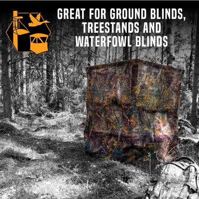 Image showing  New 3D Leafy Omnitex Material, 12 ft. x 56 in., Veil Camo