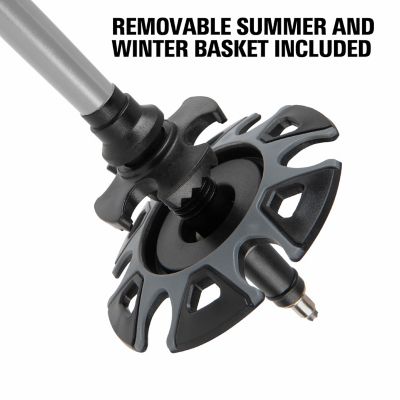 Image showing 7 th Terrain Alpha Vertex Carbon Trekking Poles, Canyon Sunset, 22012