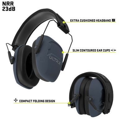 Image showing  Shield Passive Earmuff, Navy