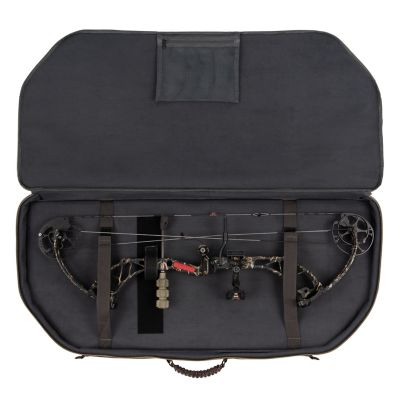 Image showing  Spindle Lockable Single Compound Bow Archery Case, Black