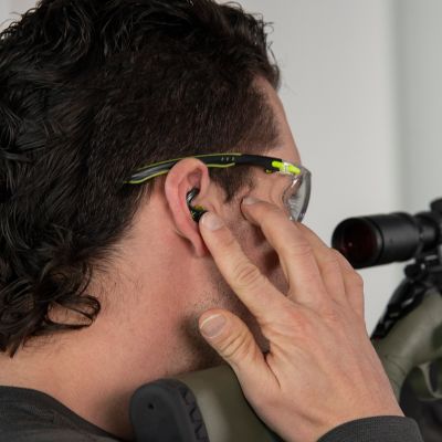 Image showing  Shift Adjustable Protection Ear Plugs, Gray/Yellow