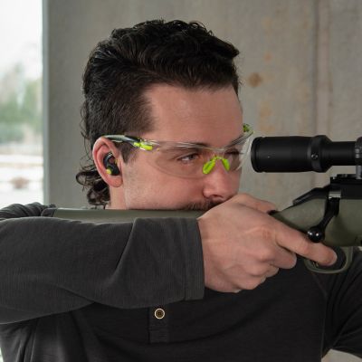 Image showing  Shift Adjustable Protection Ear Plugs, Gray/Yellow