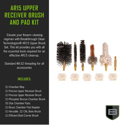 Image showing  New AR15 Upper Brush Set with Chamber Pads