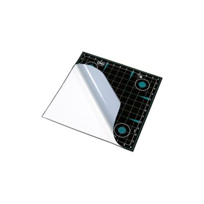 Image showing  Adhesive Splash Reactive Paper Shooting Targets, Sight-In Grid, 12 in. W x 12 in. H, 5 pk., Black and Teal