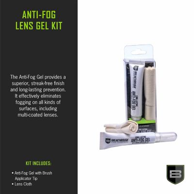 Image showing  Anti-Fog Lens Gel Kit, 10 ml. Tube & Cloth