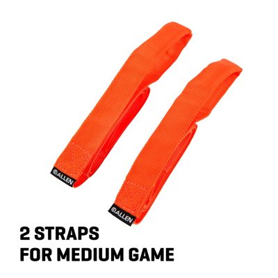 Image showing 5 th Allen New Pack-Away Deer Drag, 2 pk., Blaze Orange