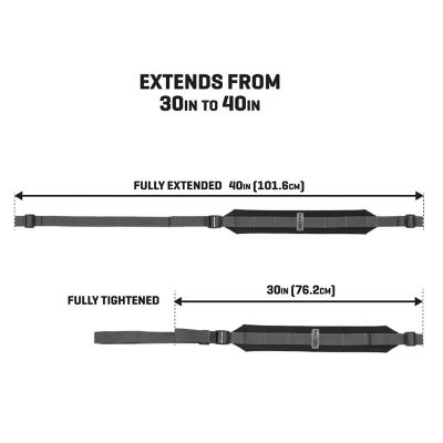 Image showing  Gun Sling, Black Gray, One Size