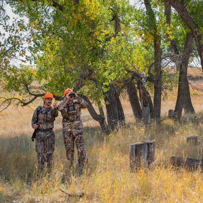 Image showing 6 th Allen Plateau Bino Case with Harness, Mossy Oak Break-Up Country Camo