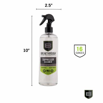 Image showing  New Suppressor Cleaner, 16 oz., Clear